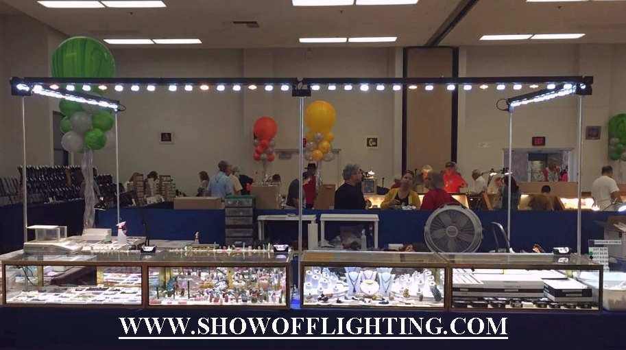 Craft Show Booth Lighting, Portable LED Display Light