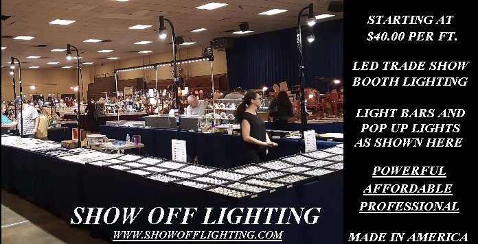 ANY BOOTH LED TRADESHOW LIGHTS VEGAS APPROVED 2 